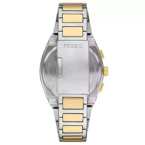 Fossil Men's Everett Chronograph Two-Tone Stainless Steel Men's Watch | FS6106
