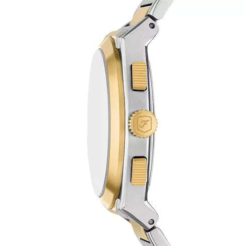 Fossil Men's Everett Chronograph Two-Tone Stainless Steel Men's Watch | FS6106
