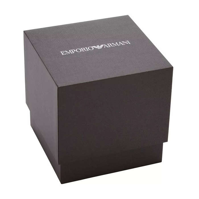 Emporio Armani Two-Hand Quartz Mother-of-Pearl Dial Women's Dress Watch | AR11706