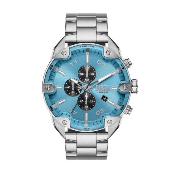 Diesel Spiked Chronograph, Stainless Steel Men's Watch | DZ4655