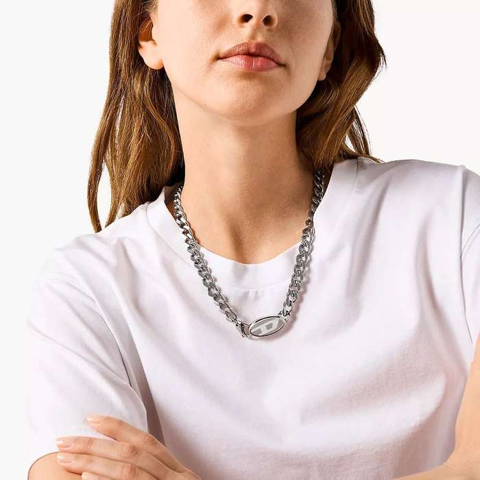 Diesel Stainless Steel Unisex Necklace | DX1509040