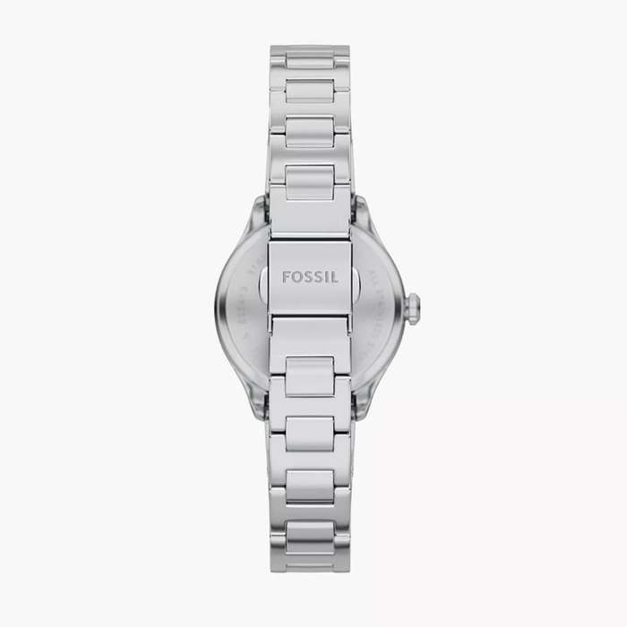 Fossil Gilmore Quartz Silver Dial Steel Strap Womens Dress Watch | ES5419