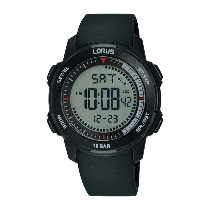 Lorus Digital Silicone Strap Men's Watch | R2371PX9
