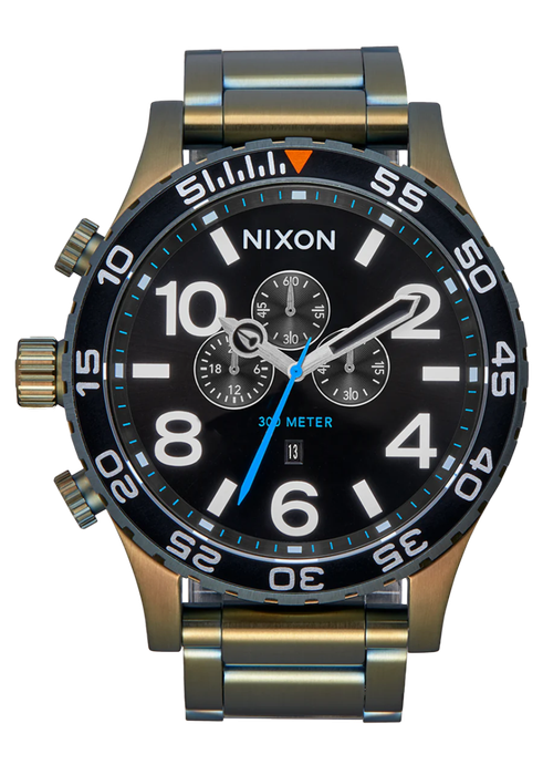 Nixon Chronograph Stainless Steel Men's Watch | A13891921-00