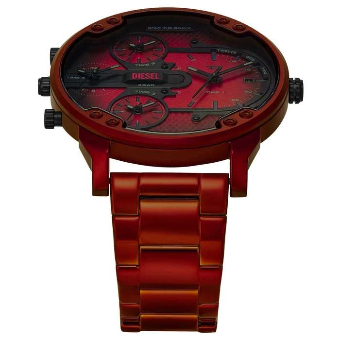 Diesel Mr. Daddy Slim Red Chronograph Men's Watch | DZ7491