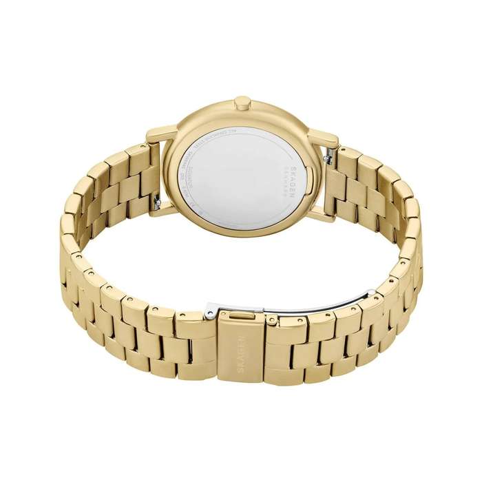 Skagen Signatur Blue Dial & Gold Mens Watch | SKW6945