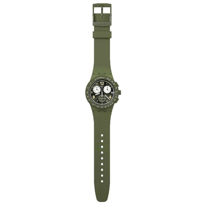 Swatch NOTHING BASIC ABOUT GREEN Men's Watch | SUSG406