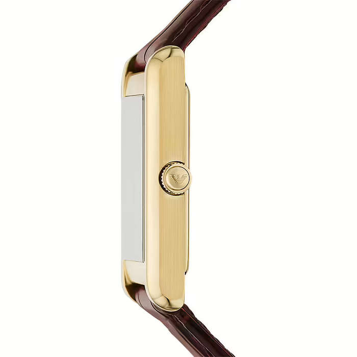 Emporio Armani Two-Hand Date, Gold-Tone Stainless Steel Men's Watch | AR11665