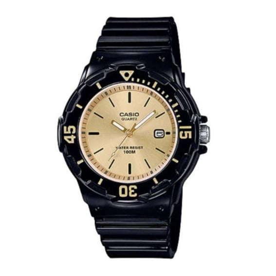 CASIO Black Resin Band Casual Kid's Analog Watch | LRW-200H-9EVDF