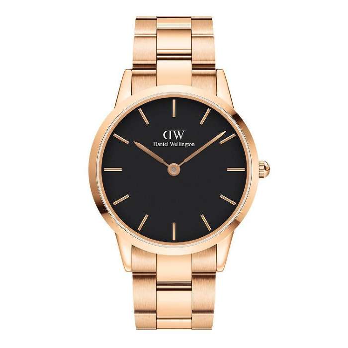 Daniel Wellington Iconic Link Rose Gold Men's Watch | DW00100344