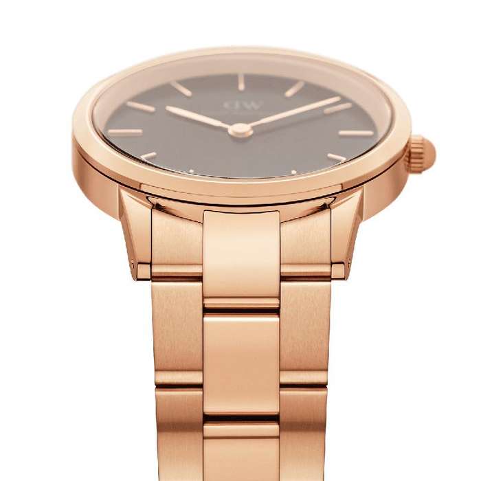 Daniel Wellington Iconic Link Rose Gold Men's Watch | DW00100344