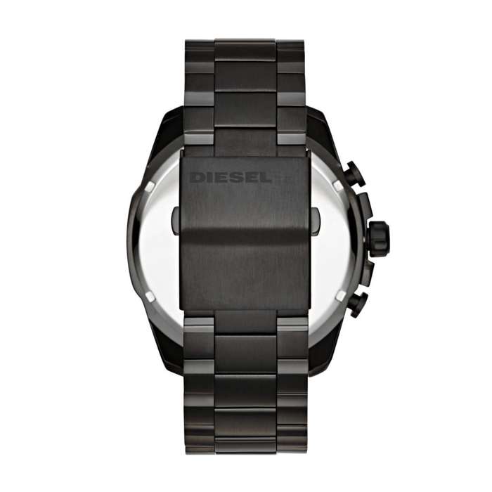 Diesel Mega Chief Black Round Stainless Steel Men's Watch | DZ4318
