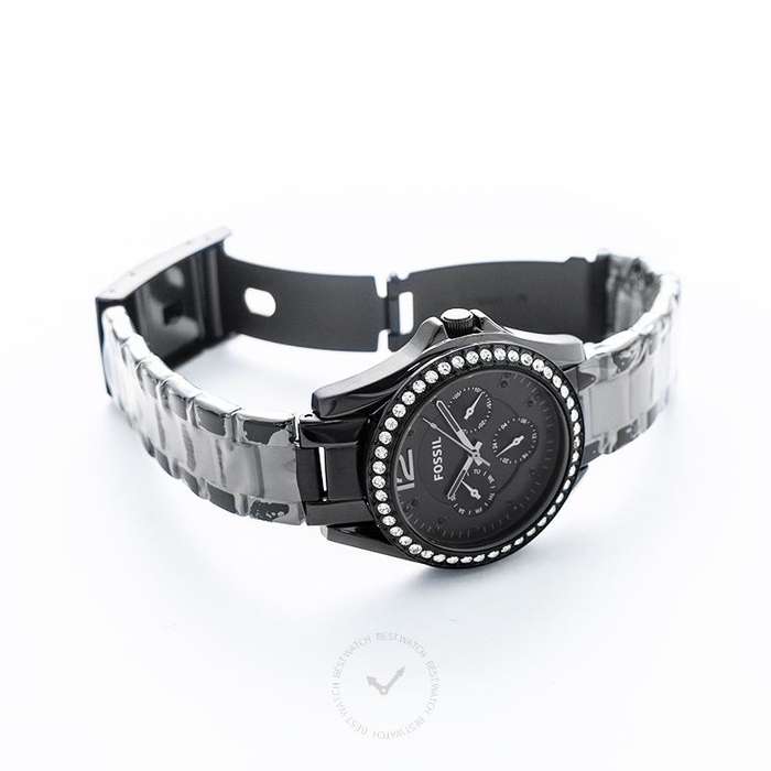 Fossil Riley Multifunction Black Women's Watch | ES4519