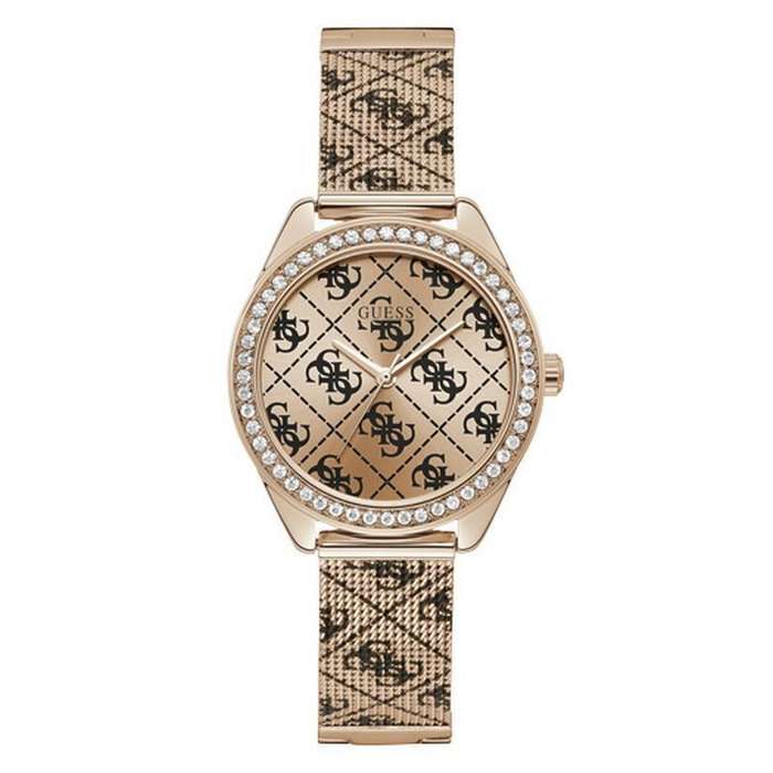 GUESS Claudia Womens Trend Rose Gold/Bronze  Watch W1279L3