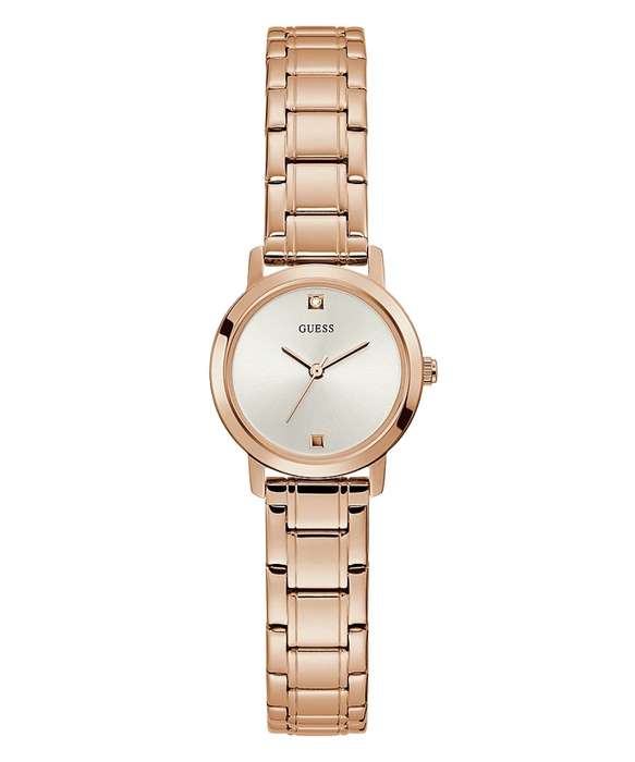 Guess Rose Gold Tone Case Rose Gold Tone Stainless Steel Watch | GW0244L3