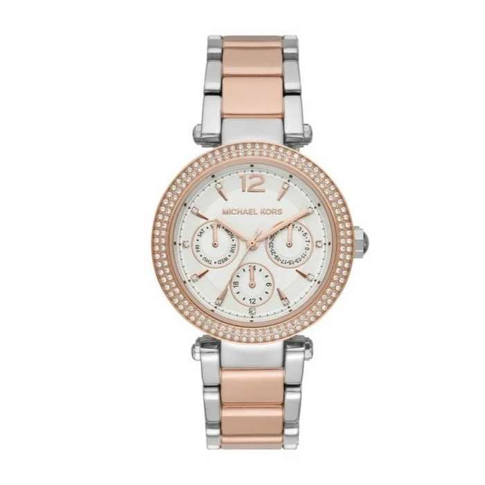 Michael Kors Parker Multifunction Two-Tone Steel Woman's Watch | MK6301