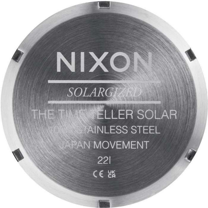 Nixon Time Teller Stainless Steel Unisex Watch | A13695172-00