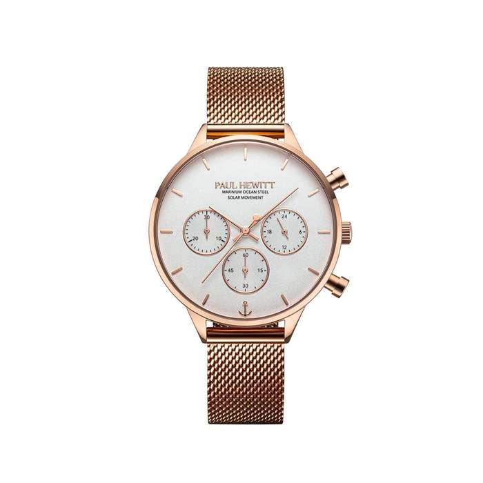 Paul Hewitt Oceanpulse Rose Gold White Women's Watch | PH-W-0307