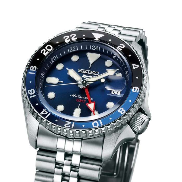 Seiko 5 Sports Blueberry GMT SKX Re-Interpretation Men's Watch | SSK003K1