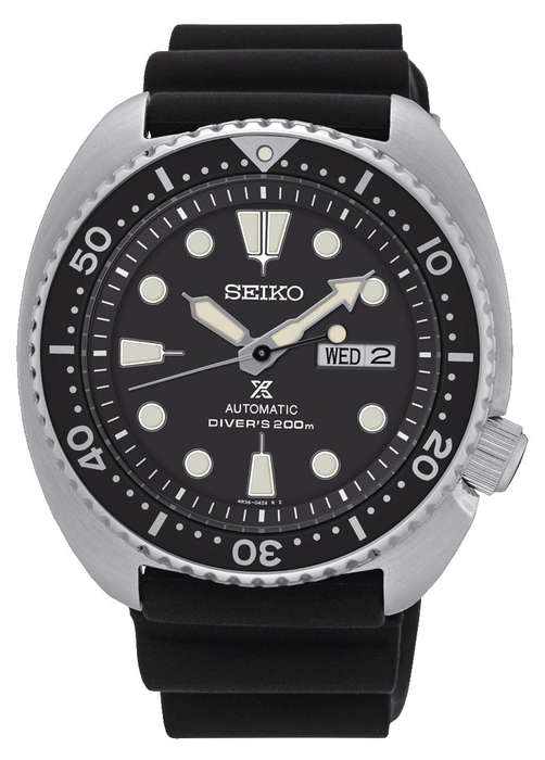 Seiko Prospex Turtle Divers Black Dial Men's Watch | SRPE93K1
