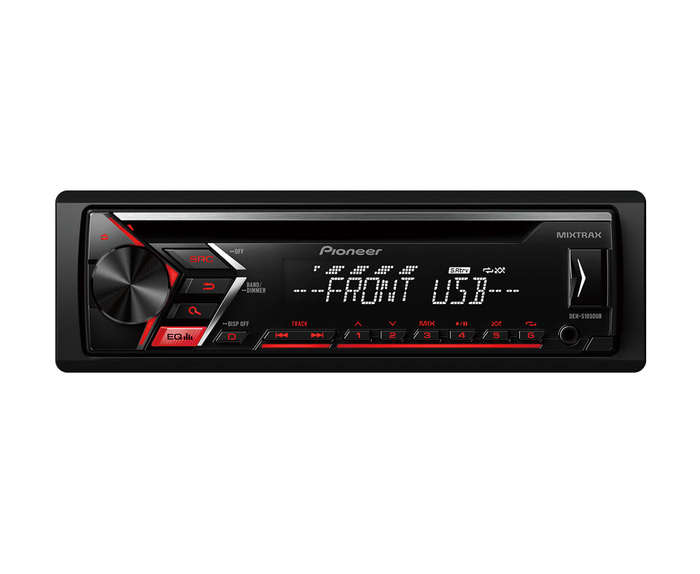 Pioneer DEH-S1050UB USB/AUX Single Din CD Receiver