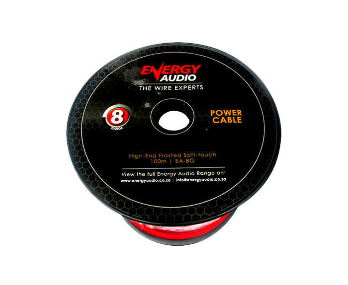 Energy Audio 8 Gauge Power Cable Per Metre