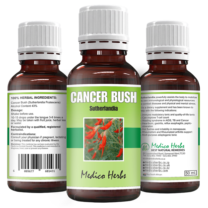 Cancer Bush Drops (Sutherlandia Frutescens) 50ml