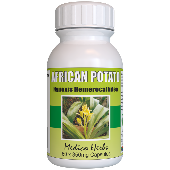 African Potato (Hypoxis Hemerocallidea) 60 x 350 mg