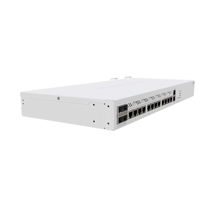 MikroTik Cloud Core Router CCR2116-12G-4S+, 4x SFP+ cage, 13x GB LAN, M.2 PCIe slot, 1U rACkmount...
