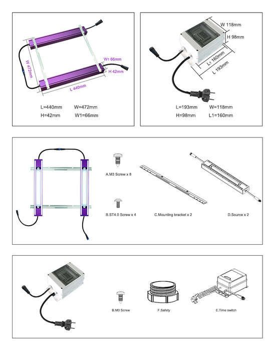 UVB LED Grow Light-9