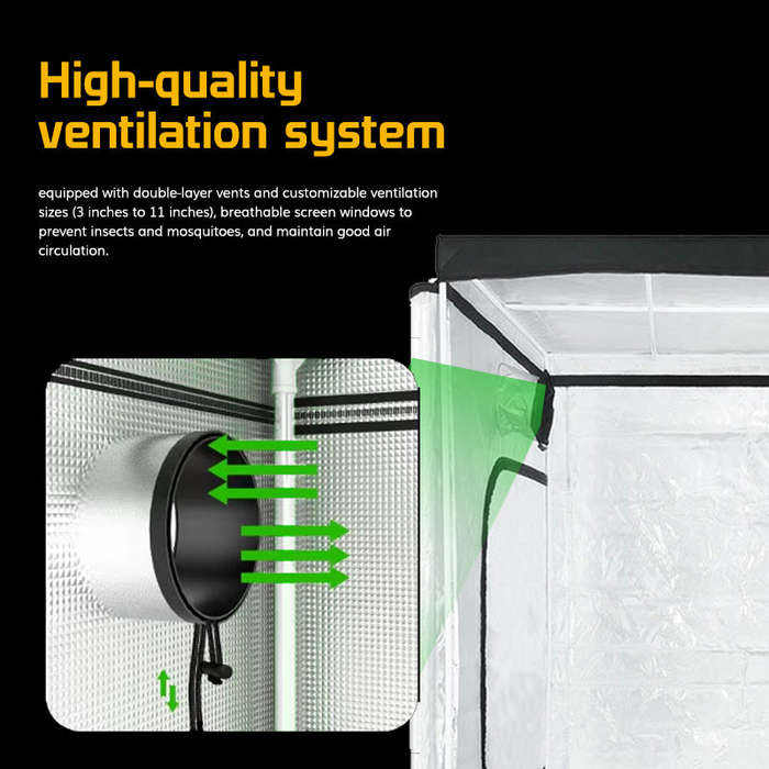 240×120×200cm Grow Tent--TheOneGrow