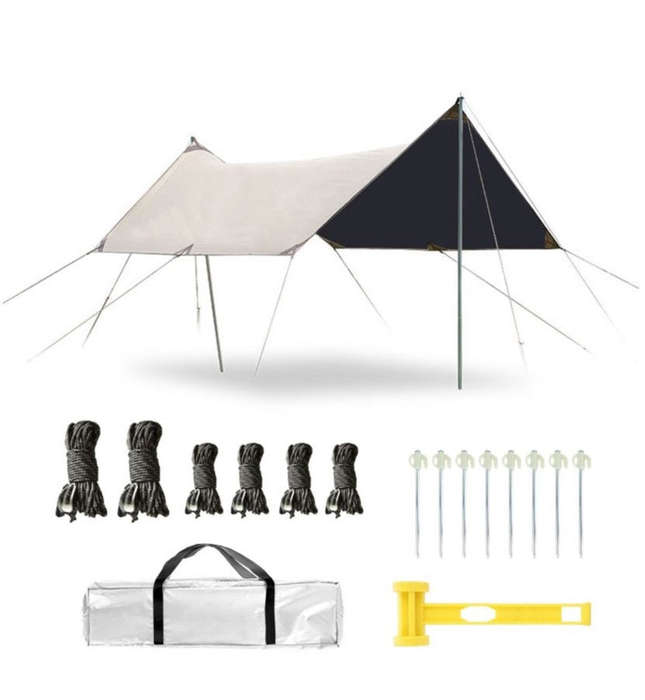 Shayd - 5m Outdoor Portable Sun/Rain Camping Canopy