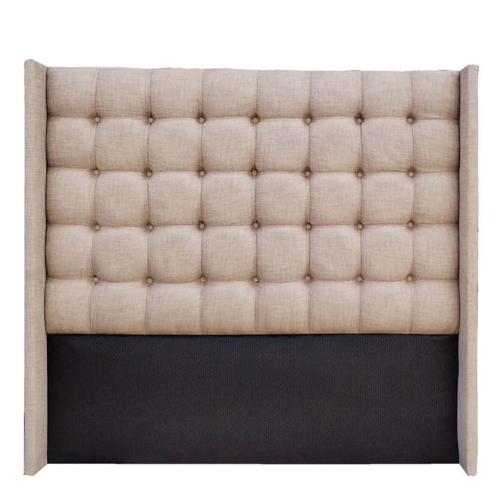 Nu Dekor - Benno Button Winged Headboard