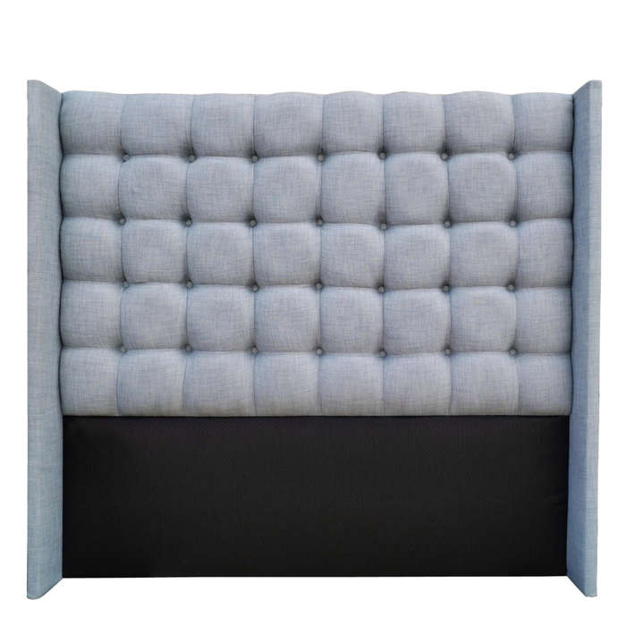 Nu Dekor - Benno Button Winged Headboard