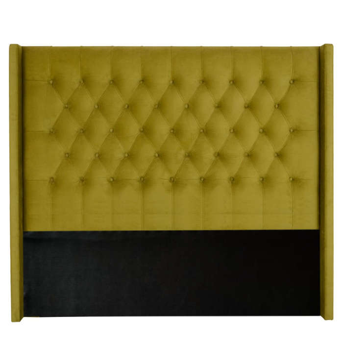 Nu Dekor - Diamante Velvet Paneled Tufted Headboard