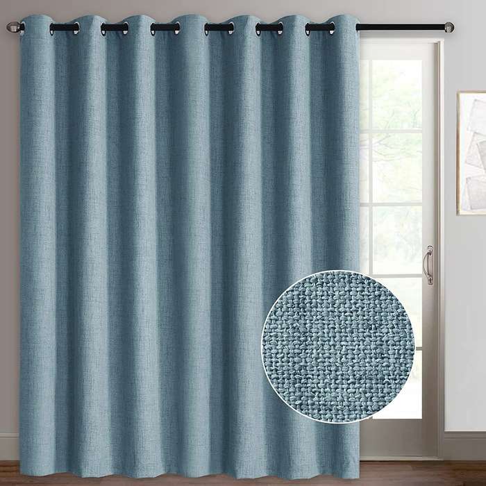 Nu Dekor - 3m Canvas Block Out Eyelet Curtains