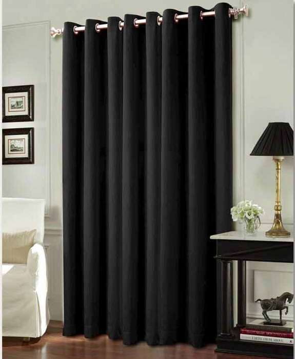 Nu Dekor - 3m Canvas Block Out Eyelet Curtains