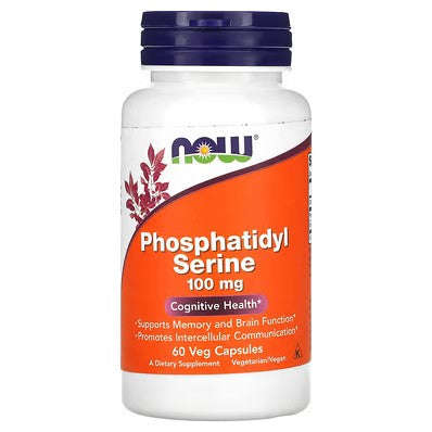 NOW Foods Phosphatidyl Serine 100 mg - 60 Veg Capsules