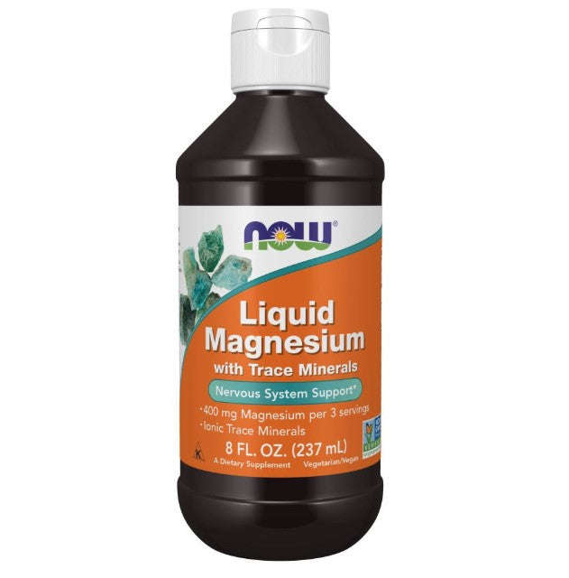 NOW Foods Liquid Magnesium - 8 fl. oz. -237ml