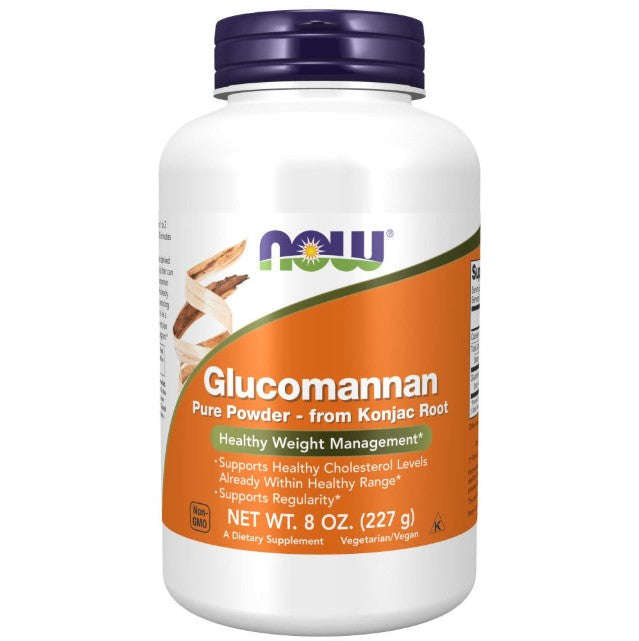 NOW Foods Glucomannan Pure Powder - 227g / 8 oz.