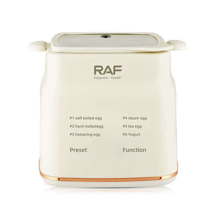 RAF Attractive Design Skillful Manufacture Delicate Colors Digital Display Egg Boiler