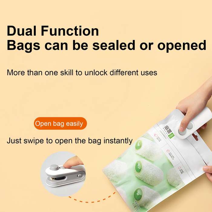 PORTABLE SEALING MACHINE SNACK SEALER