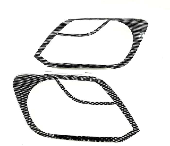 VW Amarok carbon headlight shield set 10-16
