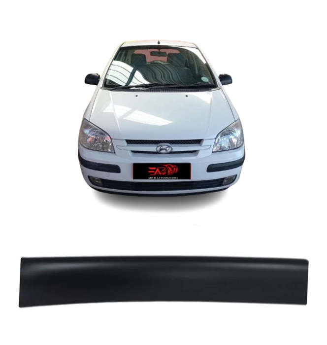 Hyundai Getz Matt Black bonnet guard up to 05
