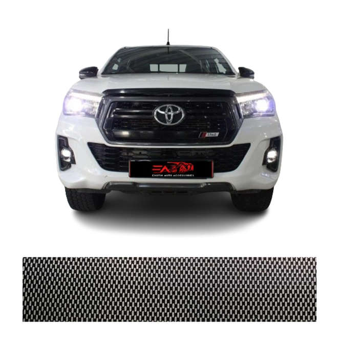 Toyota Hilux carbon bonnet guard 2016+