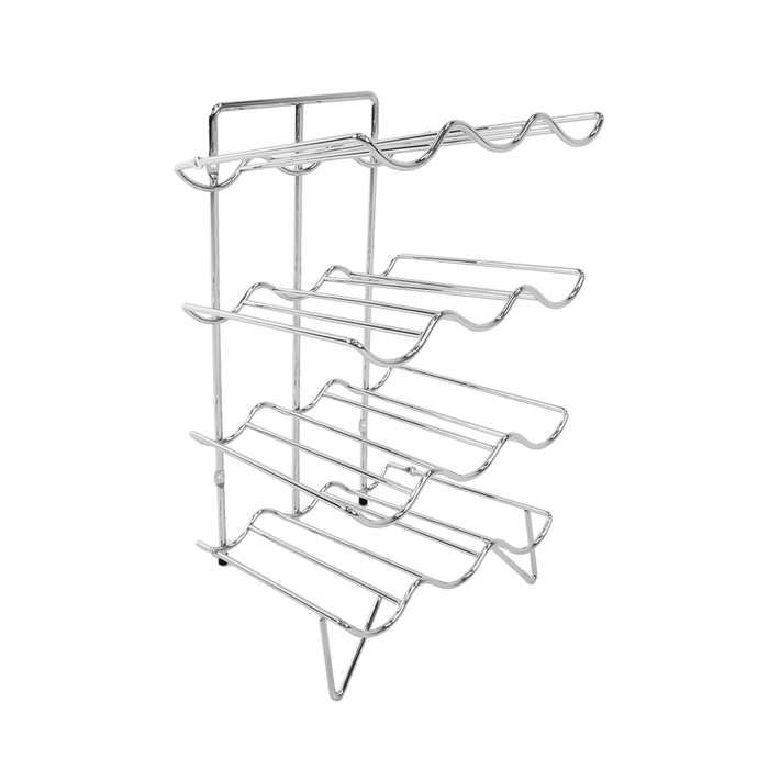 Stainless Steel 4 Tier Wine Rack