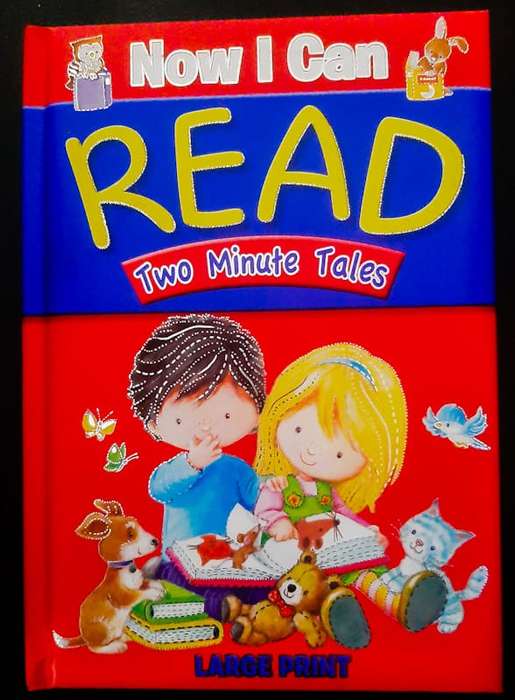 Hardcover, Extra Large - Now I Can Read: Two Minute Stories (Extra Large Hardcover)