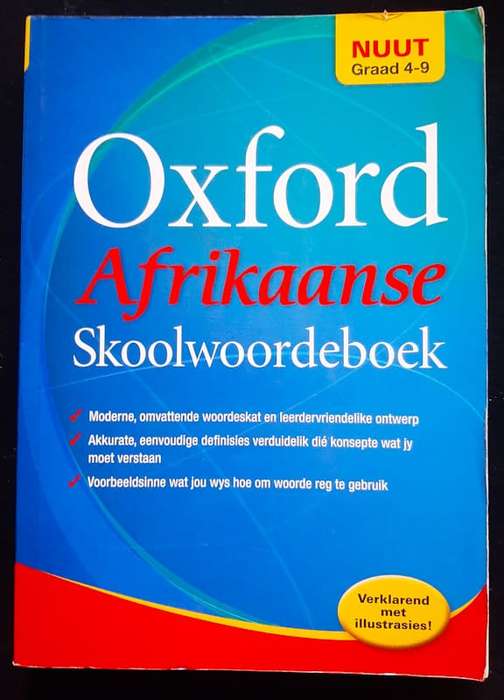 Oxford Skoolwoordeboek Vir Afrikaans (Medium Paperback)