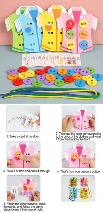 Kids Learn and Play Activity Set - Improve Motor Skills Through Play