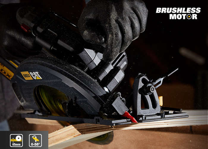 CAT 18V, Cordless Circular Saw - Tool Only - DX53B